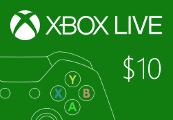 XBOX Live USD 10 Prepaid Card US