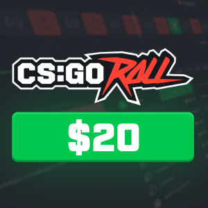 CSGORoll 20 USD Gift Card