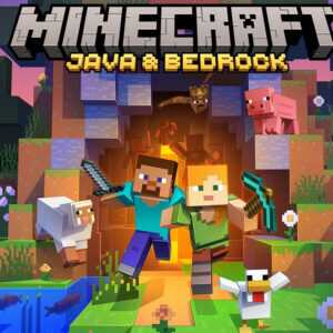 minecraft java and bedrock cover