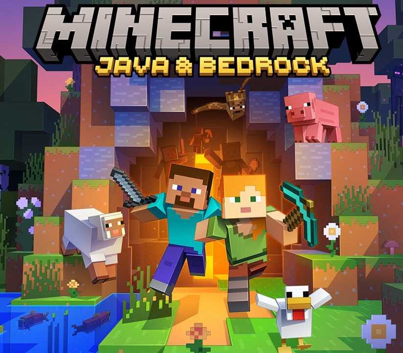 minecraft java and bedrock cover