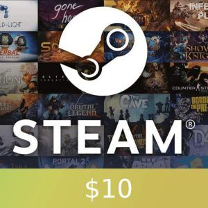 Steam Gift Card USD 10 Global Activation Code