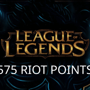 League of Legends 575 RP Prepaid Card