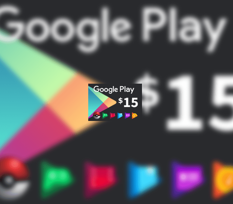 Google Play USD 15 US Gift Card