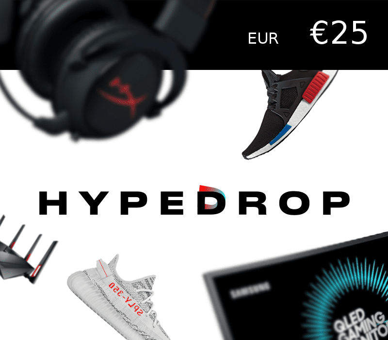 HypeDrop Gift Card 25 EUR