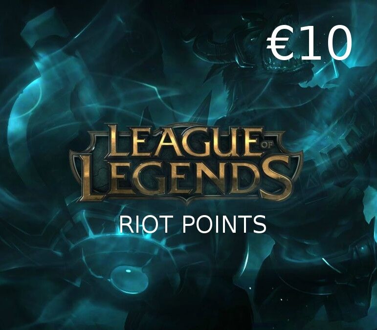 League of Legends 10 EUR  Prepaid RP Card EUW