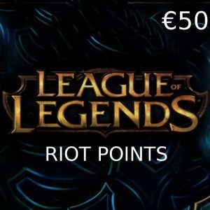 League of Legends 50 EUR  Prepaid RP Card EU
