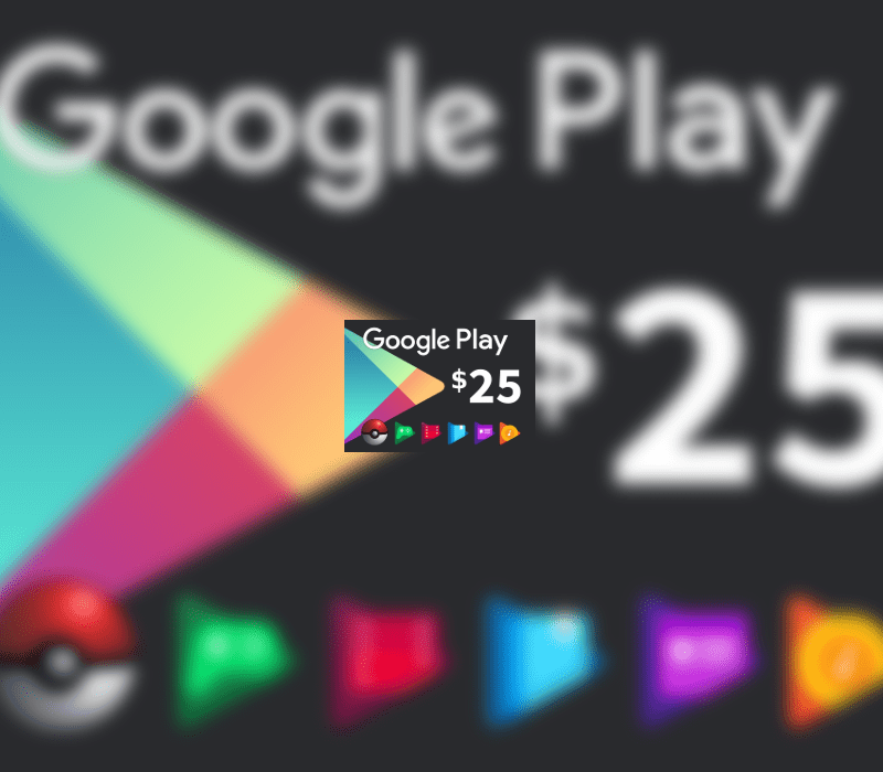 Google Play $25 US Gift Card