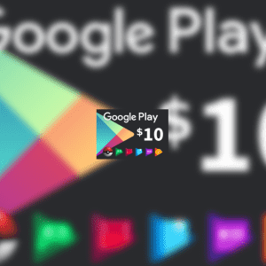 Google Play USD 10 US Gift Card
