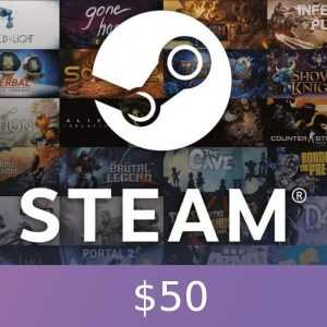 Steam Gift Card USD 50 Global Activation Code