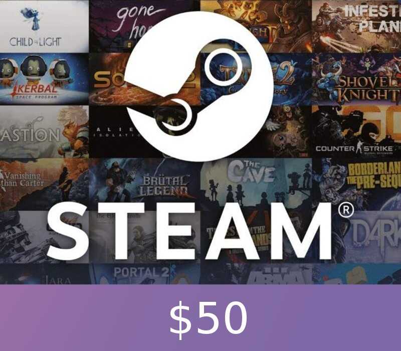 Steam Gift Card USD 50 HKD HK Activation Code