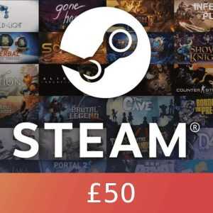 Steam Gift Card GBP 50 Global Activation Code