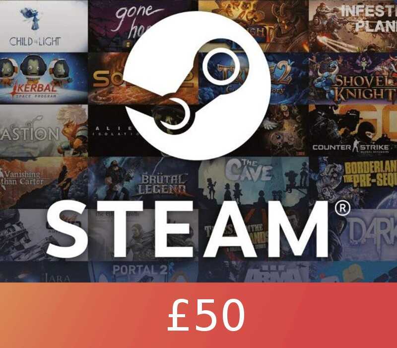Steam Gift Card GBP 50 Global Activation Code