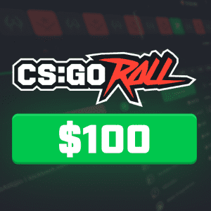 CSGORoll 100 USD Gift Card