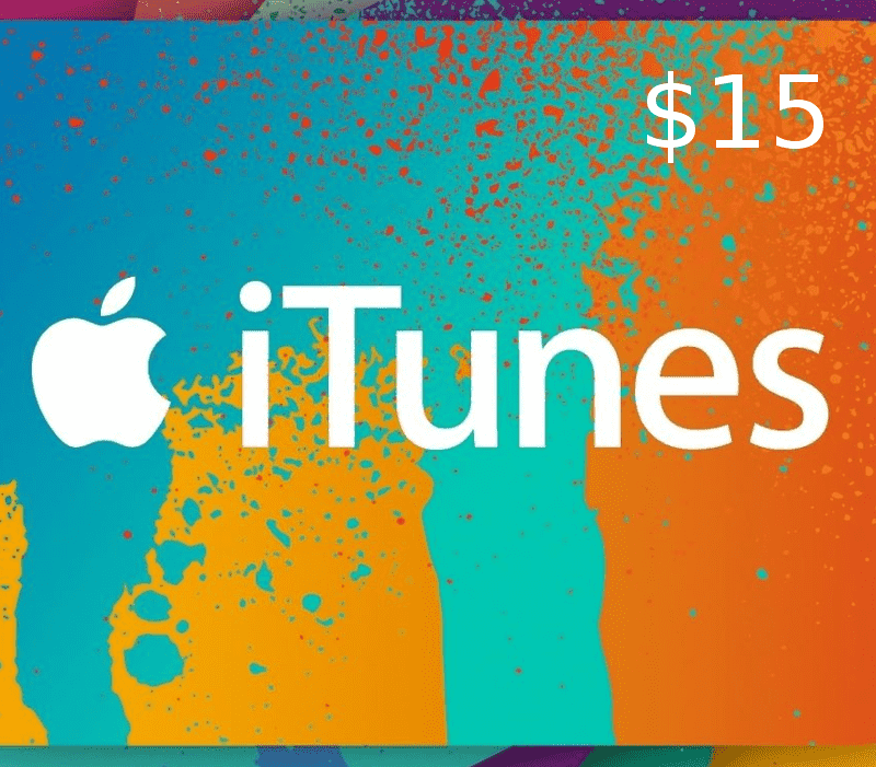 iTunes USD 15 US Card