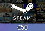 Steam Wallet Card EUR 50 Global Activation Code
