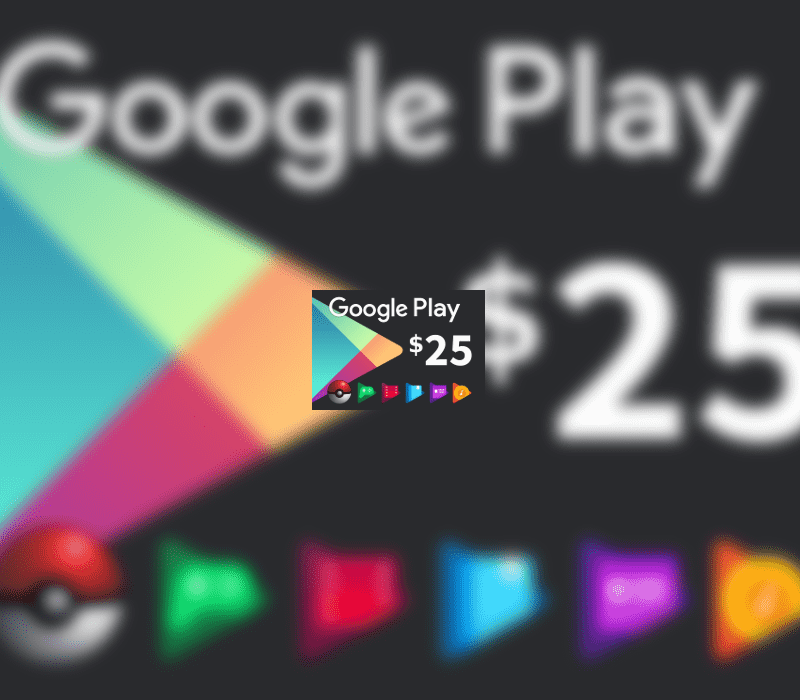 Google Play $25 US Gift Card