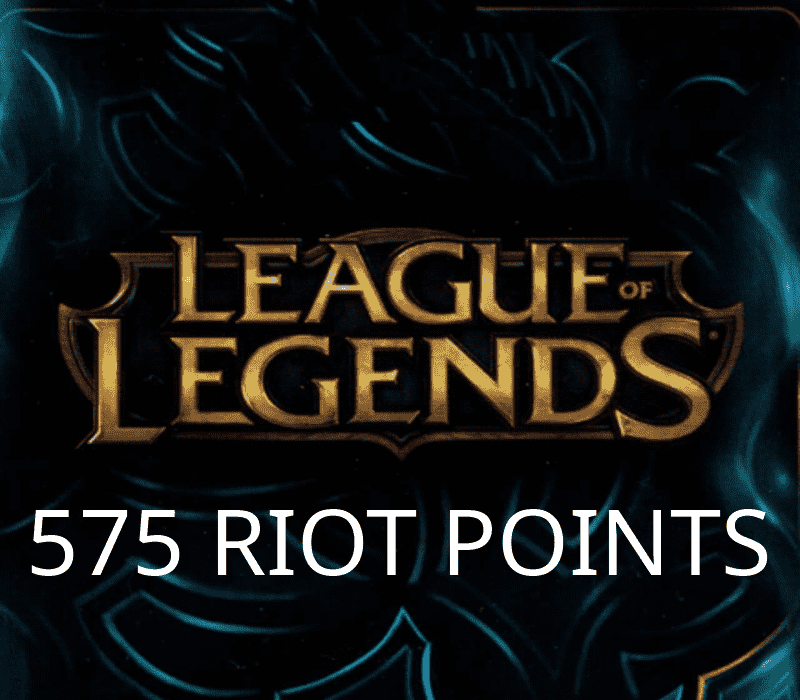 League of Legends 575 RP Prepaid Card